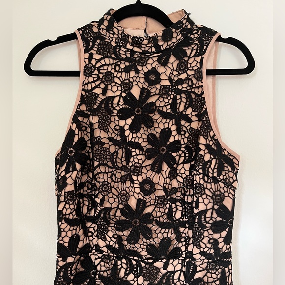 Revolve Floral Lace Dress - Picture 6 of 7